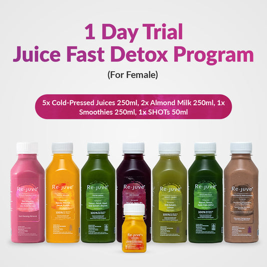 1 Day Juice Fast Detox Program - Female