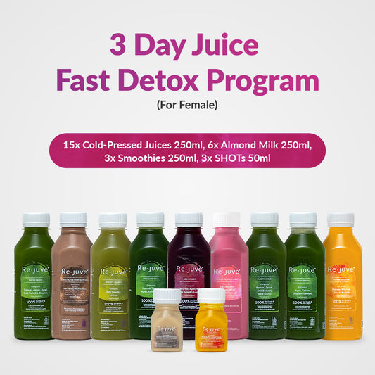 3 Days Juice Fast Detox Program - Female