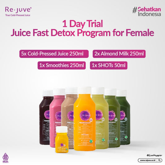 1 Day Juice Fast Detox Program - Female